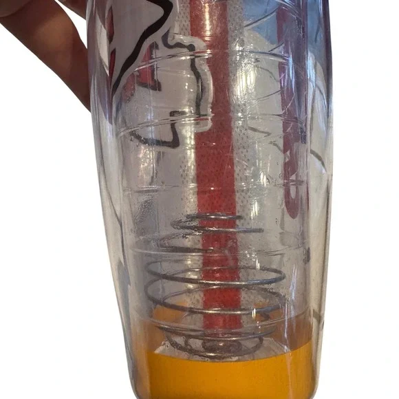 Kansas‎ City Chiefs clear 24 ounce protein shaker bottle - Picture 4 of 4